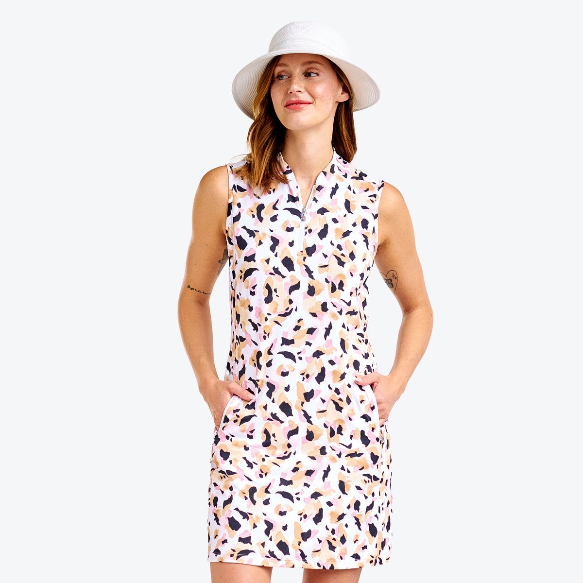 Leanna Dress Cosmetic Pink