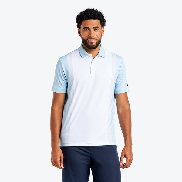 Leo Polo White/Blue Denim