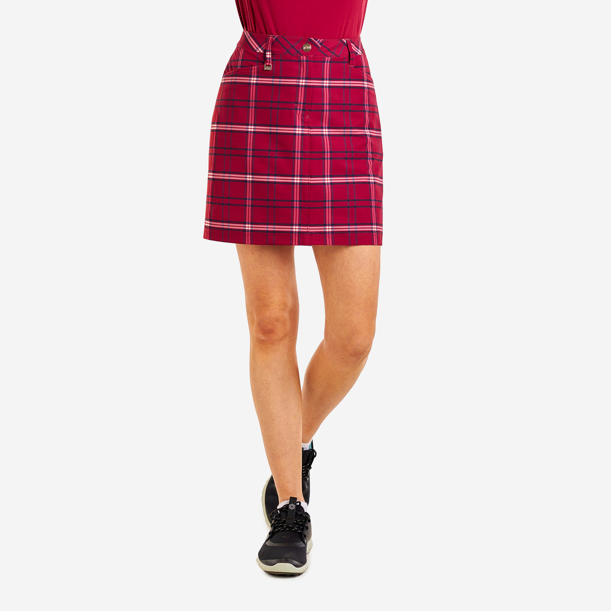 Marika II Skort Cherry Plaid