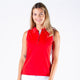 Basia Polo in Red