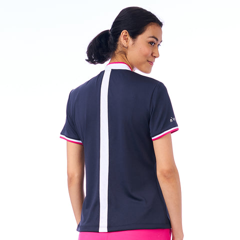 Adrianna Mock in Navy