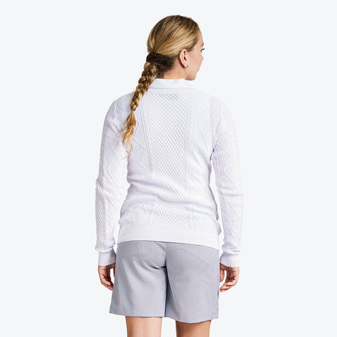 Bala Sweater in White