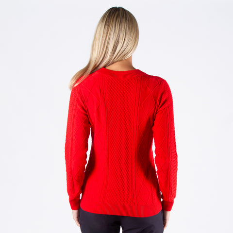 Bala Sweater in Red
