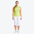 Bernice Sleeveless Mock in Key Lime