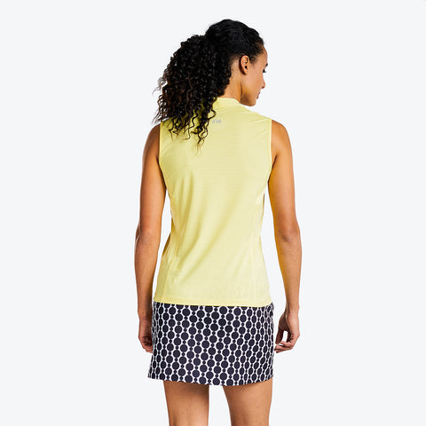 Bernice Sleeveless Mock in Lemonade