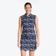 Lian Sleeveless Mock Navy