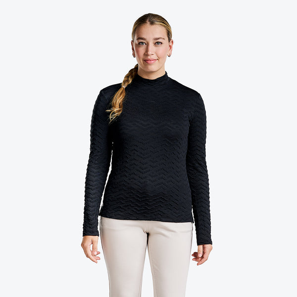 Women's Mady Mock Black by NVO sport – NVO Sport