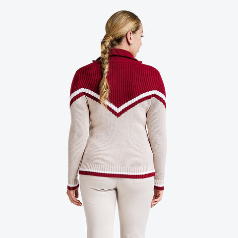 Mabelyn Sweater Cranberry