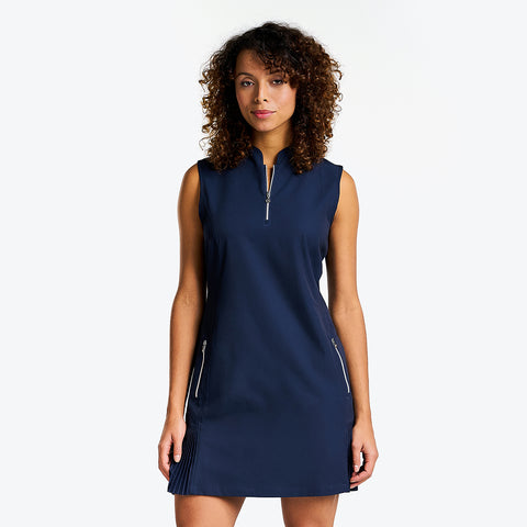 Carrie- Dress in Navy